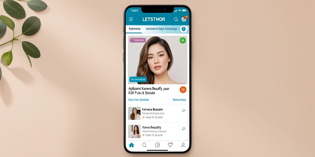 Screenshot utama LETSTHOR menunjukkan antarmuka editor yang canggih dan user-friendly.