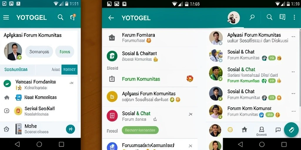 Tampilan antarmuka pengguna YOTOGEL yang menarik dan intuitif.