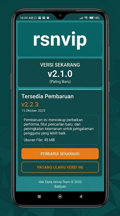 Riwayat Versi APK rsnvip Terbaru untuk Android